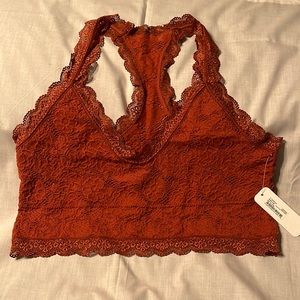Burnt Orange Bra-let Large